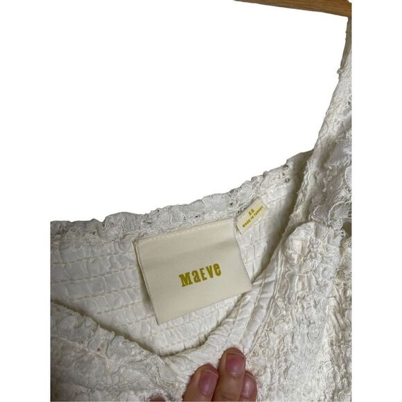 Anthropologie Maeve Anastasi Smocked Dress - Picture 6 of 9